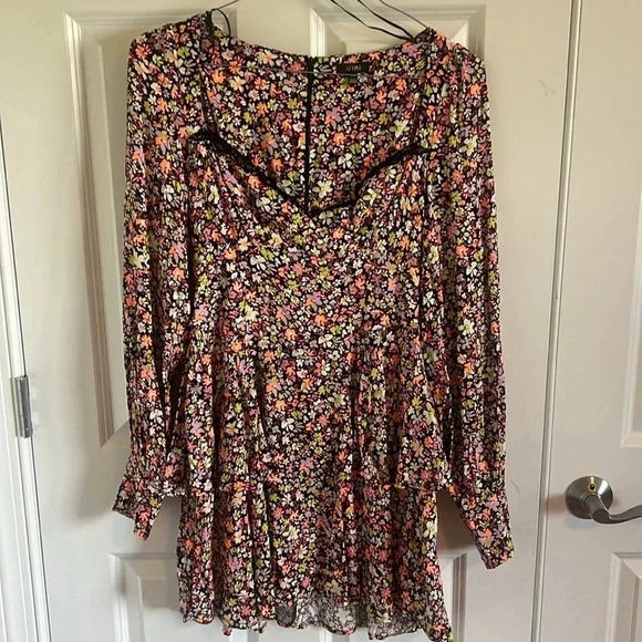 AFRM Women's Modesto Sweetheart Mini Dress Multi Color Size S NWOT - Picture 3 of 14